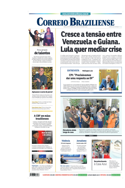 Correio Braziliense - Edição de 08 de Dezembro de 2023