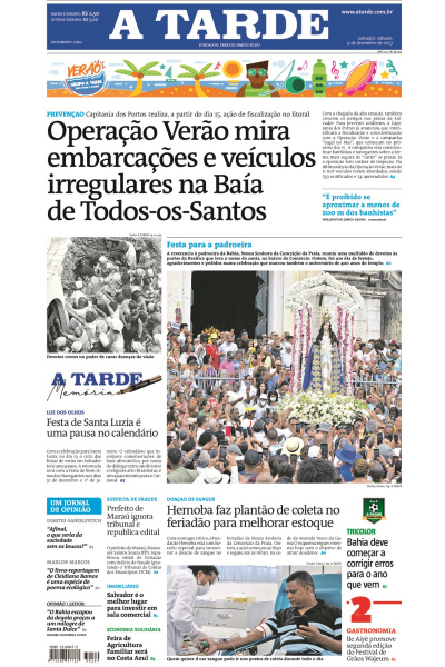 A TARDE - Edição de 09 de dezembro de 2023