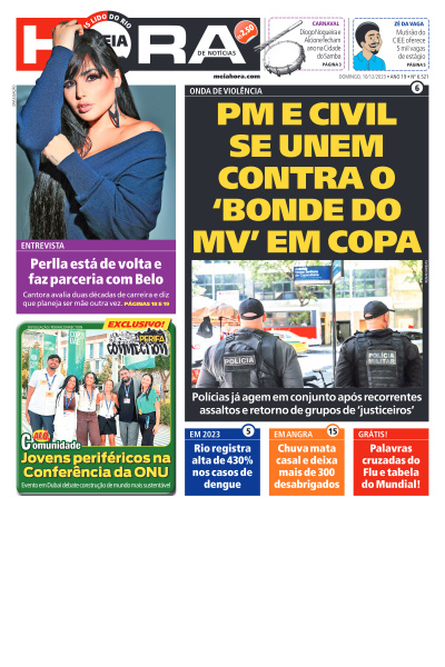 MEIA HORA - Edição de 10 de Dezembro de 2023