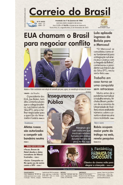 Correio do Brasil - Edição de 10 de Dezembro de 2023