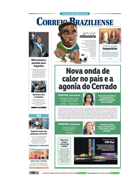 Correio Braziliense - Edição de 11 de Dezembro de 2023