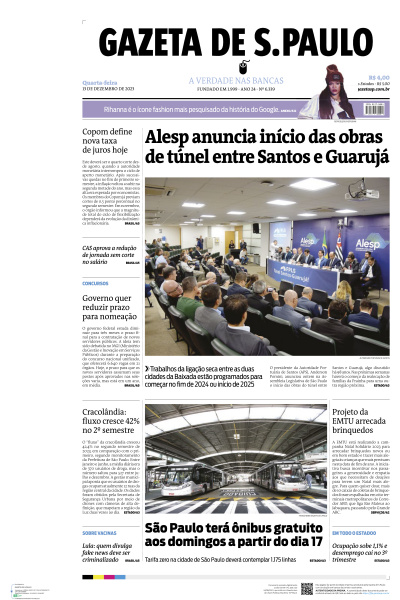 Gazeta de S. Paulo - Edição de 13 de Dezembro de 2023