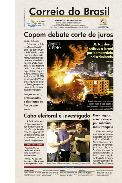 Correio do Brasil - Edição de 13 de Dezembro de 2023