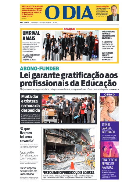 O DIA - Edição de 14 de Dezembro de 2023