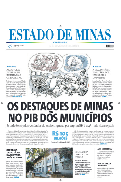 Estado de Minas - Edição de 16 de Dezembro de 2023