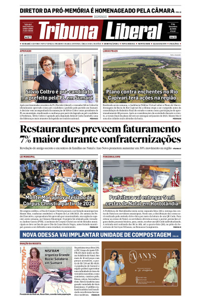 Tribuna Liberal - Edição de 17 de Dezembro de 2023