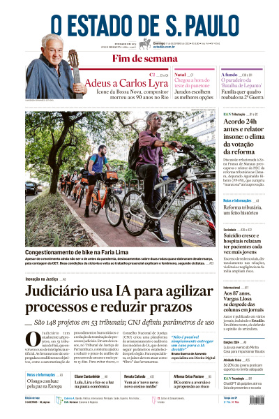 Estadão - Edição de 17 de Dezembro de 2023