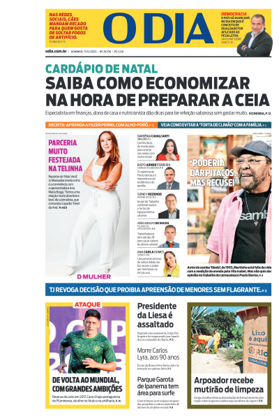 O DIA - Edição de 17 de Dezembro de 2023