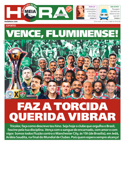 MEIA HORA - Edição de 22 de Dezembro de 2023