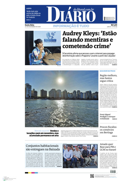Diário do Litoral - Edição de 22 de Dezembro de 2023