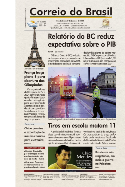 Correio do Brasil - Edição de 22 de Dezembro de 2023