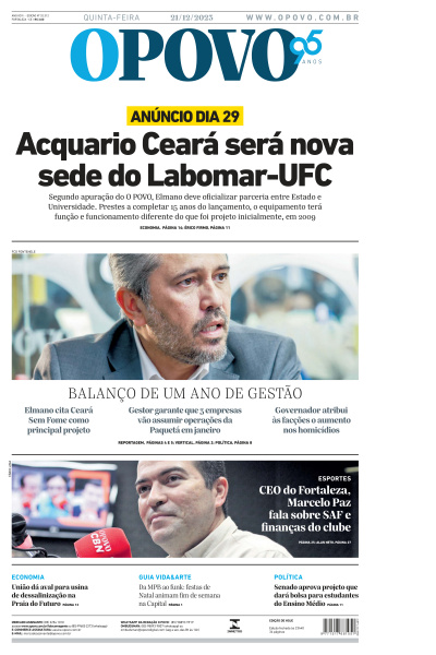 O POVO - Edição de 22 de Dezembro de 2023