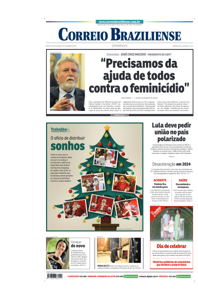 Correio Braziliense - Edição de 24 de Dezembro de 2023