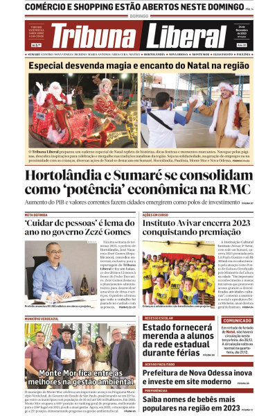 Tribuna Liberal - Edição de 24 de Dezembro de 2023