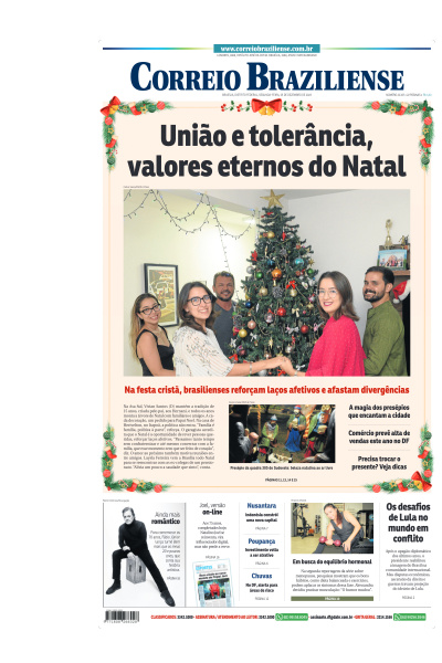 Correio Braziliense - Edição de 25 de Dezembro de 2023