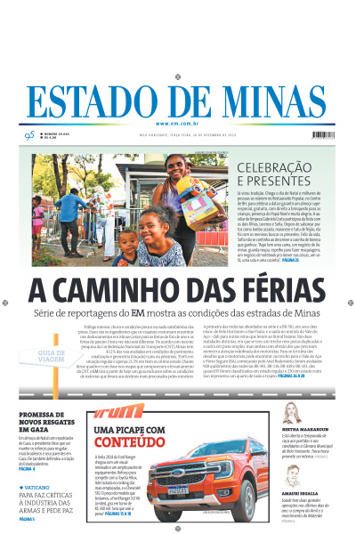 Estado de Minas - Edição de 26 de Dezembro de 2023