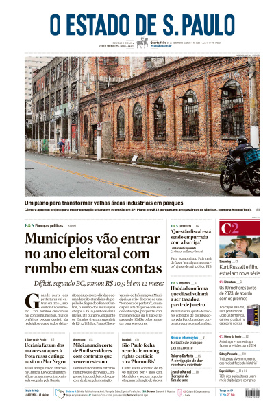 Estadão - Edição de 27 de Dezembro de 2023