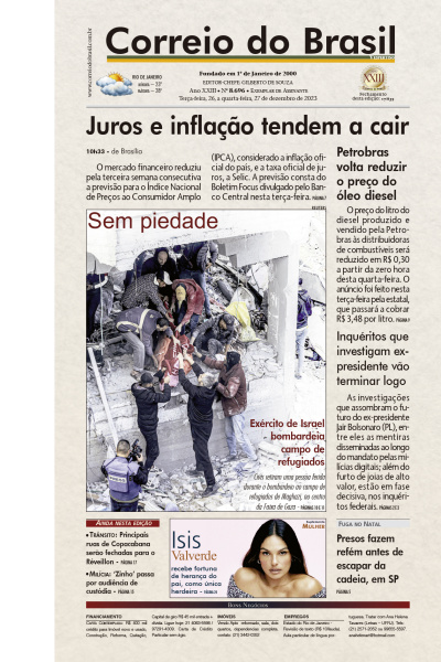 Correio do Brasil - Edição de 27 de Dezembro de 2023
