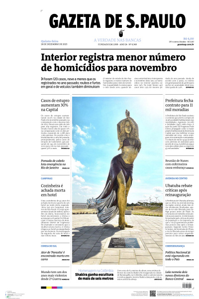 Gazeta de S. Paulo - Edição de 28 de Dezembro de 2023