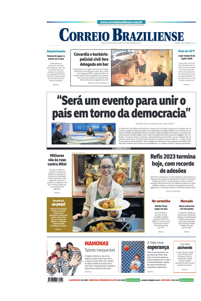 Correio Braziliense - Edição de 28 de Dezembro de 2023