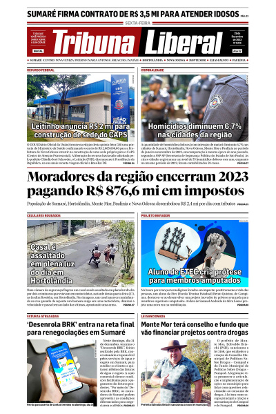 Tribuna Liberal - Edição de 29 de Dezembro de 2023