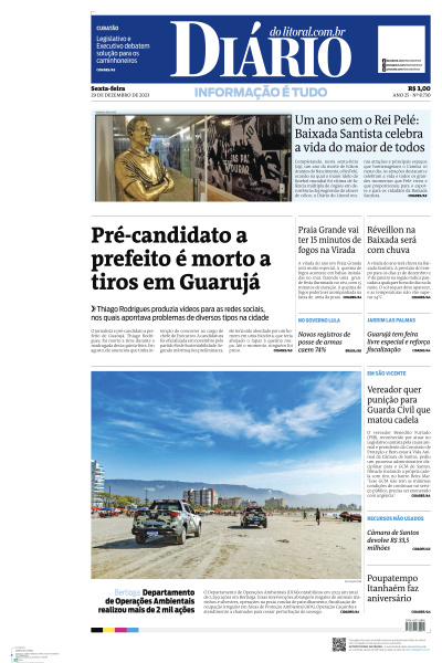 Diário do Litoral - Edição de 29 de Dezembro de 2023