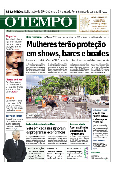 O TEMPO - Edição de 30 de Dezembro de 2023