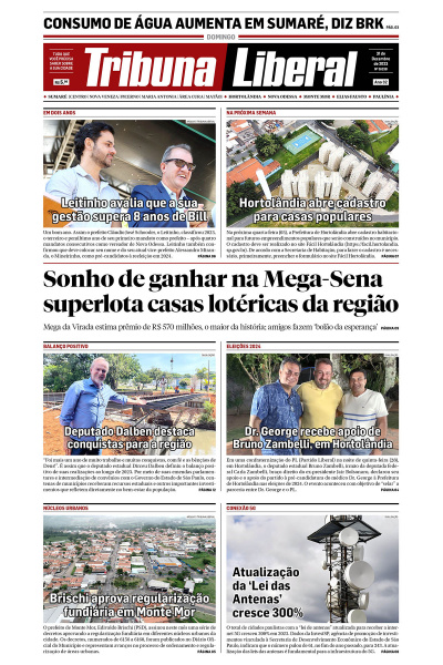 Tribuna Liberal - Edição de 31 de Dezembro de 2023