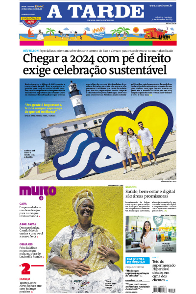 A TARDE - Edição de 31 de dezembro de 2023