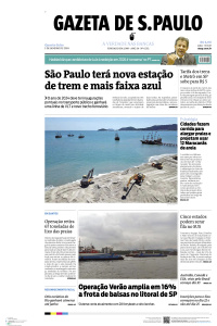Gazeta de S. Paulo - Edição de 03 de Janeiro de 2024