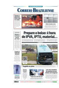 Correio Braziliense - Edição de 03 de Janeiro de 2024