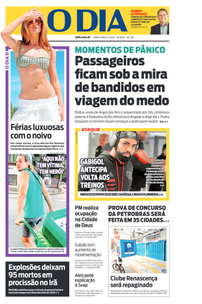 O DIA - Edição de 04 de Janeiro de 2024