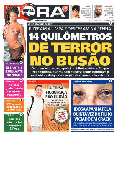 MEIA HORA - Edição de 04 de Janeiro de 2024