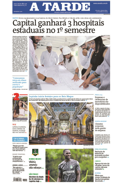 A TARDE - Edição de 04 de janeiro de 2024