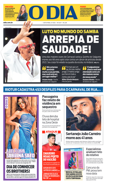 O DIA - Edição de 05 de Janeiro de 2024