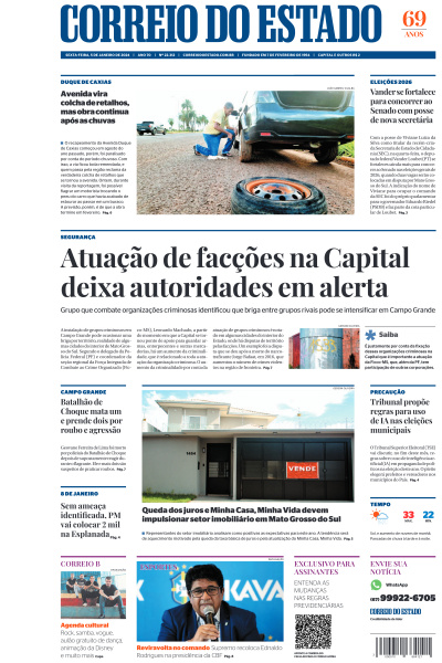 Correio do Estado - Edição de 05 de Janeiro de 2024