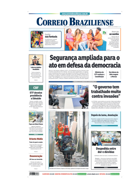 Correio Braziliense - Edição de 05 de Janeiro de 2024
