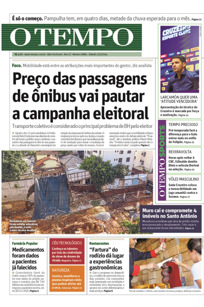 O TEMPO - Edição de 06 de Janeiro de 2024