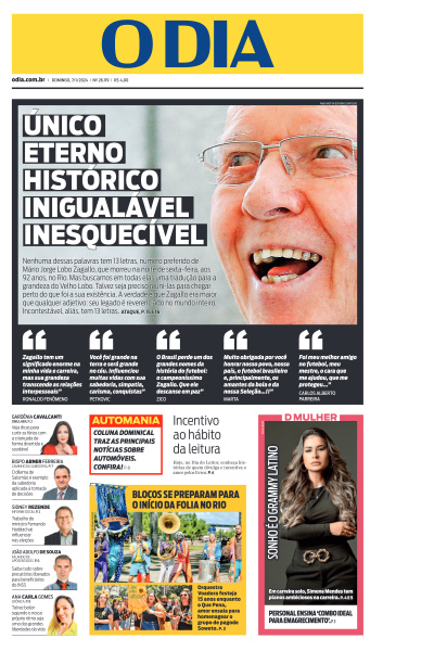 O DIA - Edição de 07 de Janeiro de 2024