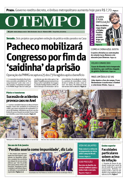 O TEMPO - Edição de 09 de Janeiro de 2024