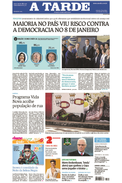 A TARDE - Edição de 09 de janeiro de 2024