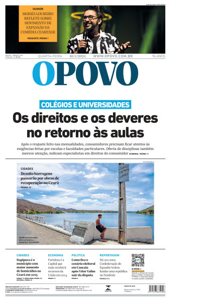 O POVO - Edição de 10 de Janeiro de 2024
