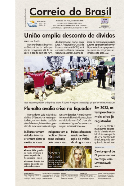 Correio do Brasil - Edição de 11 de Janeiro de 2024