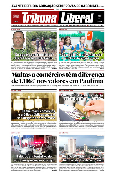 Tribuna Liberal - Edição de 13 de Janeiro de 2024
