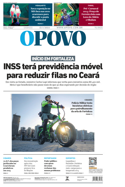 O POVO - Edição de 13 de Janeiro de 2024