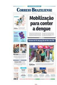 Correio Braziliense - Edição de 14 de Janeiro de 2024