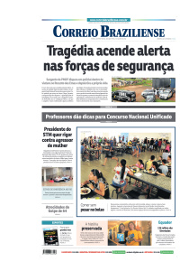 Correio Braziliense - Edição de 15 de Janeiro de 2024