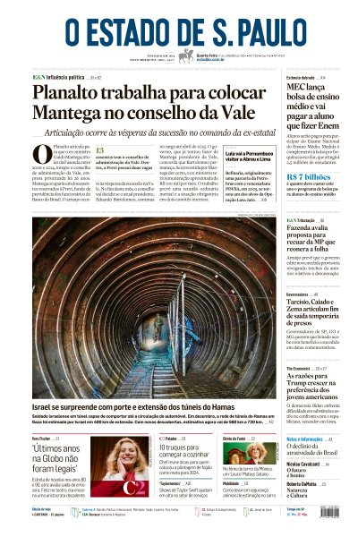 Estadão - Edição de 17 de Janeiro de 2024