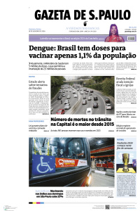 Gazeta de S. Paulo - Edição de 18 de Janeiro de 2024