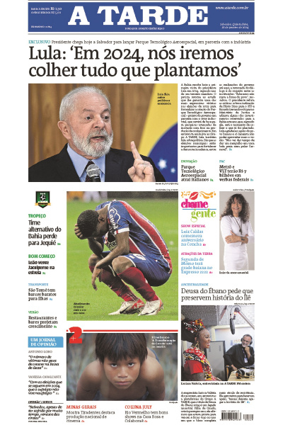 A TARDE - Edição de 18 de janeiro de 2024